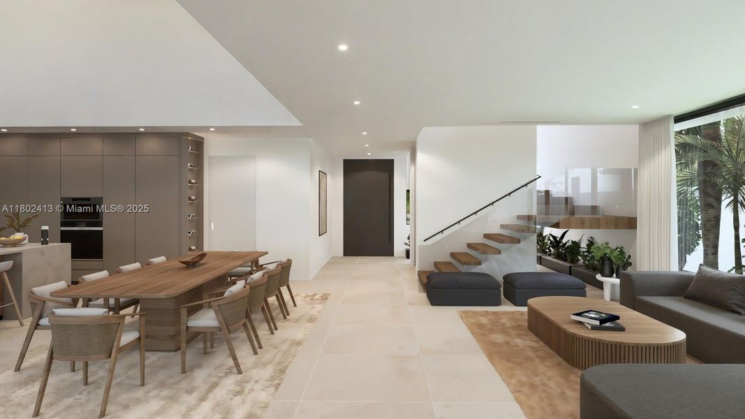 Entry foyer Entry foyer