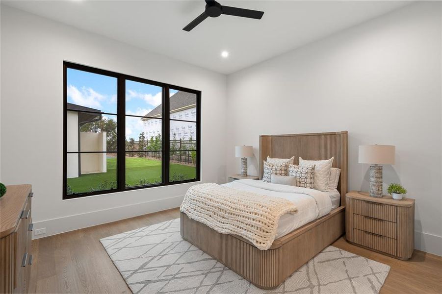 Furnished interior view inside a new home in , Frisco (Image 27).