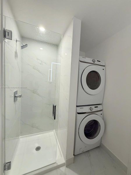 Furnished interior view inside a new home in , Miami (Image 30).