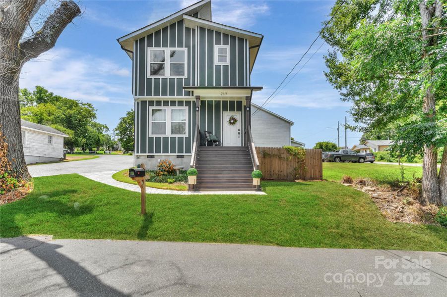 Front exterior of a new home in , Gastonia, NC, highlighting curb appeal (Image 2). Front exterior of a new home in , Gastonia, NC, highlighting curb appeal (Image 2).