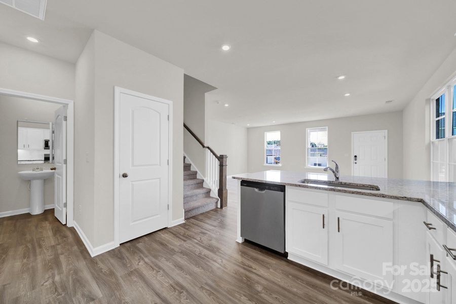 Furnished interior view inside a new home in , Mint Hill (Image 12).