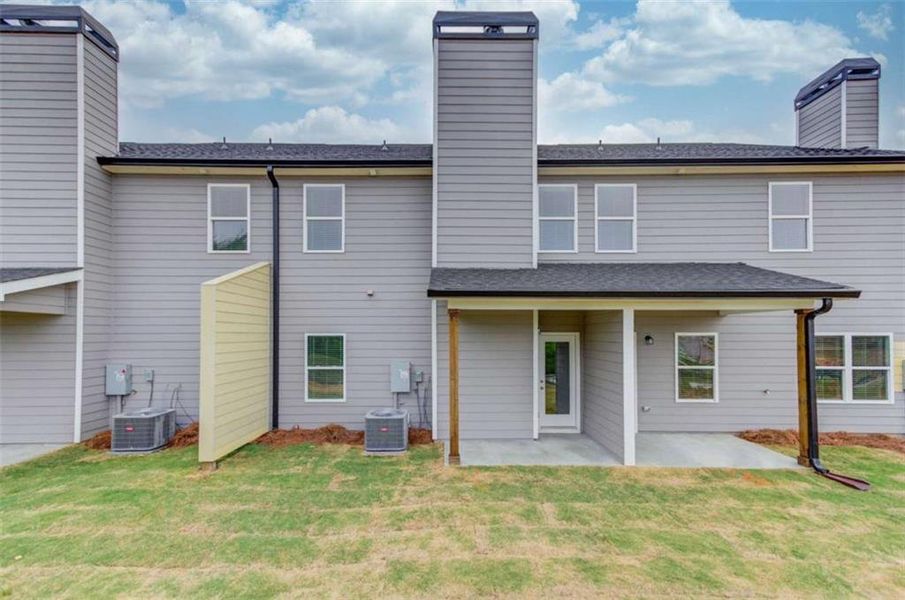 Exterior details and patio area of a home in , Lula (Image 15).