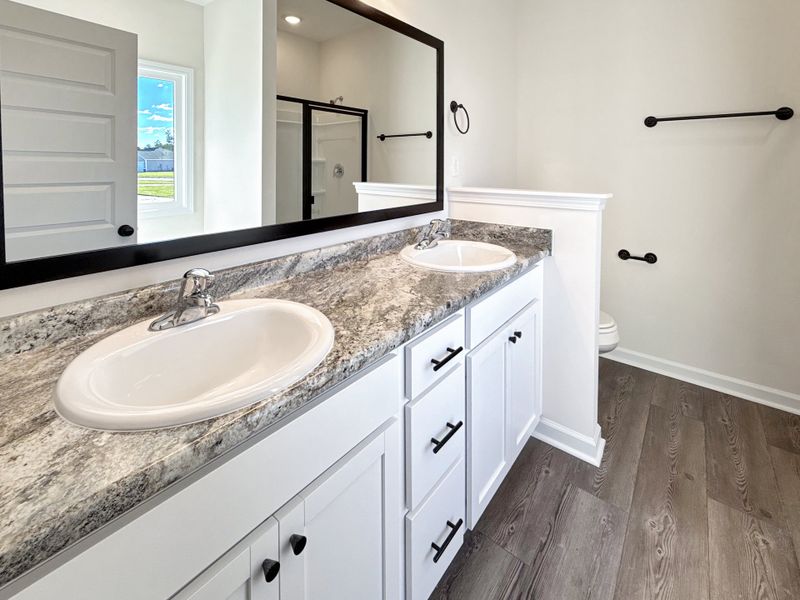 Furnished interior view inside a new home in The Village at Sassafras, Allenhurst (Image 8). Furnished interior view inside a new home in The Village at Sassafras, Allenhurst (Image 8).