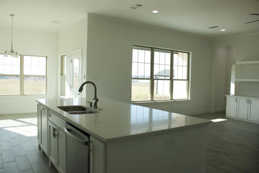 Furnished interior view inside a new home in , Decatur (Image 5).