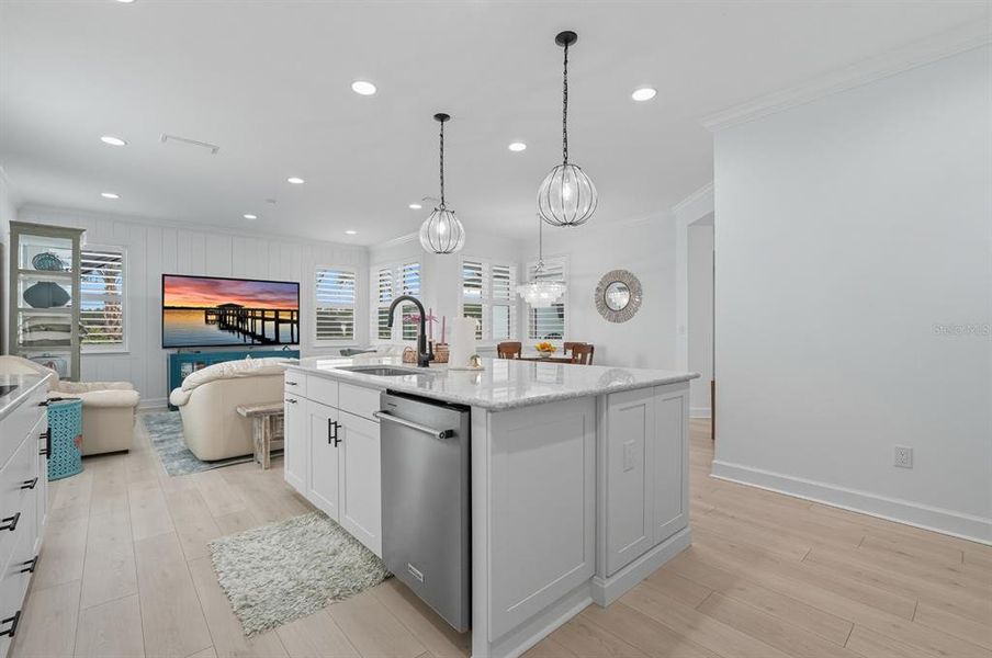 Furnished interior view inside a new home in , Daytona Beach (Image 34).