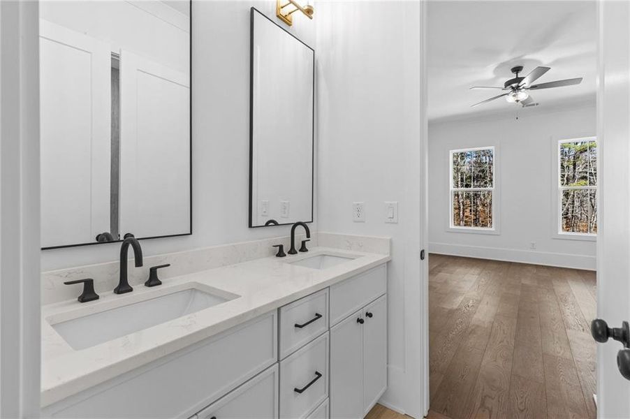 Furnished interior view inside a new home in , Lawrenceville (Image 10).