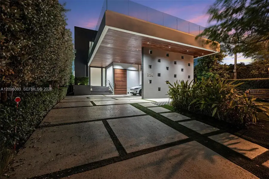 Exterior details and patio area of a home in , Miami Beach (Image 21).