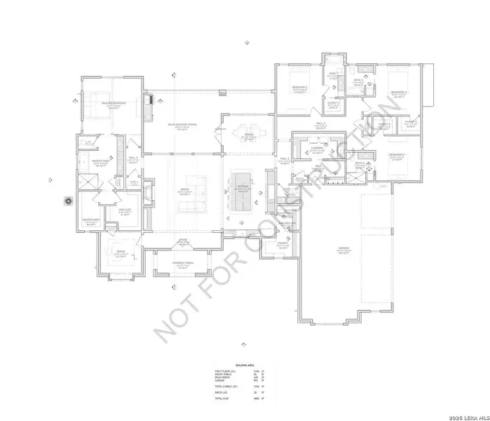 2D floor plan layout of this home in , New Braunfels, TX (Image 3).