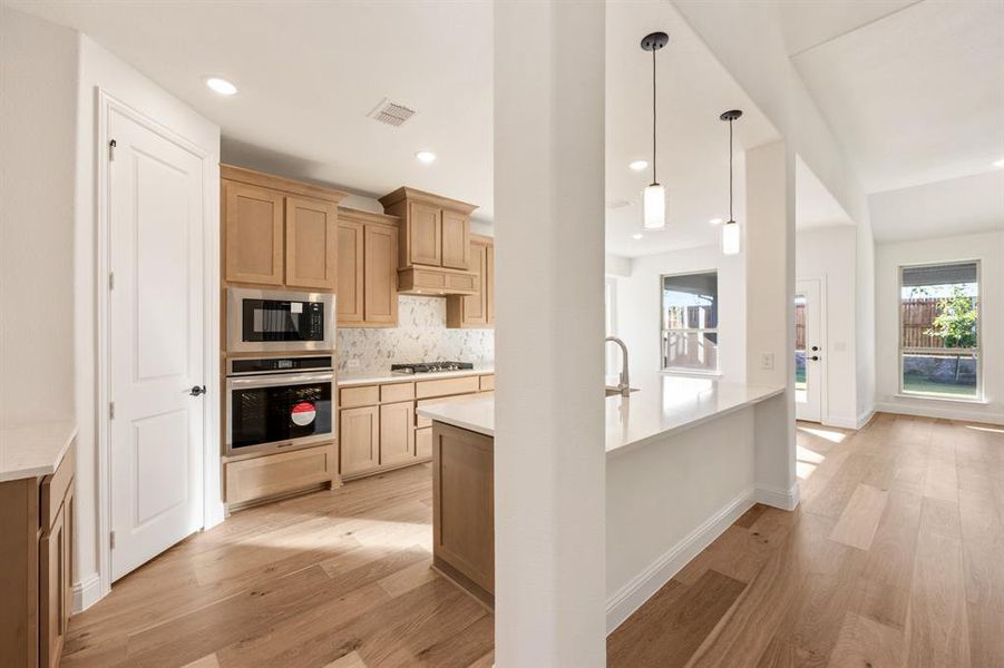 Furnished interior view inside a new home in Bear Creek Classic 60, Lavon (Image 14). Furnished interior view inside a new home in Bear Creek Classic 60, Lavon (Image 14).