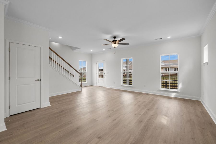 Spacious, unfurnished interior of a new home in Carothers Farms, Nolensville (Image 13).