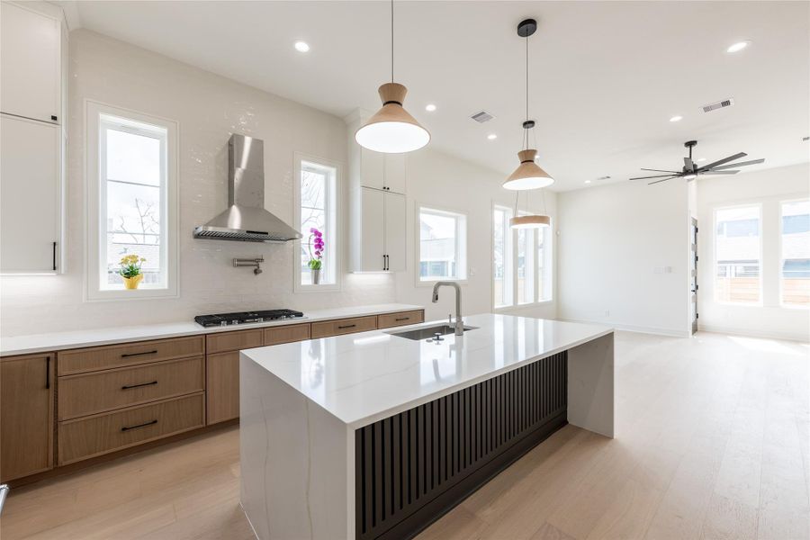 Furnished interior view inside a new home in , Houston (Image 15).