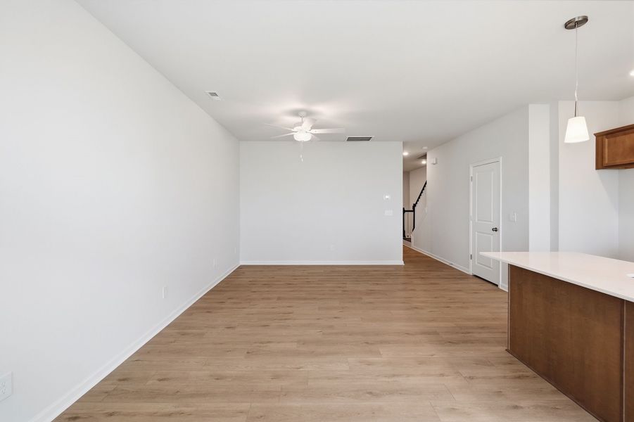 Spacious, unfurnished interior of a new home in Nichols Landing, Charlotte (Image 15). Spacious, unfurnished interior of a new home in Nichols Landing, Charlotte (Image 15).