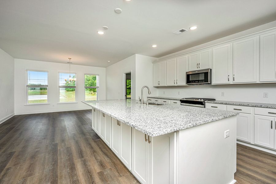 Representative furnished interior of a home built from the Mercer by Center Park Homes in Central Estates, Summerville (Image 10). Representative furnished interior of a home built from the Mercer by Center Park Homes in Central Estates, Summerville (Image 10).