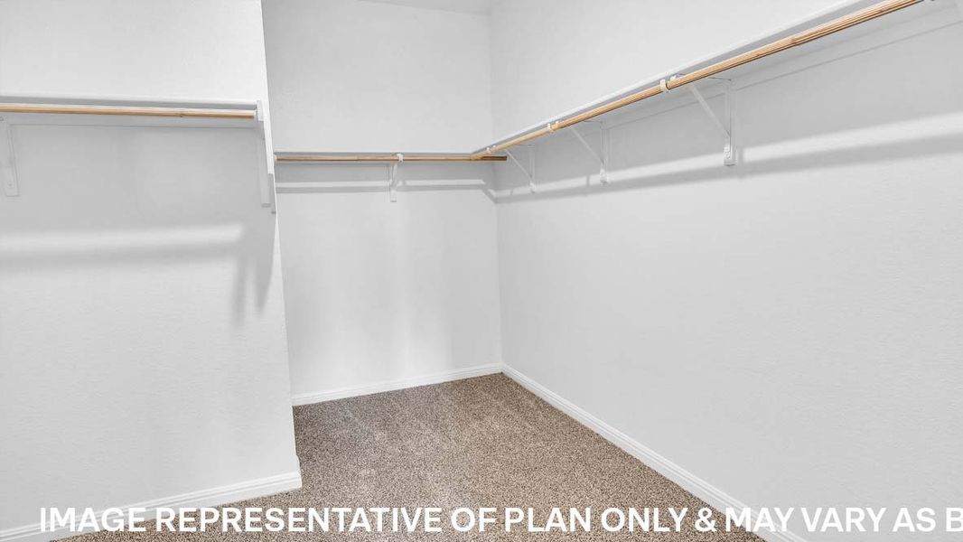 Spacious, unfurnished interior of a new home in Trails at Wildhorse, Austin (Image 18).