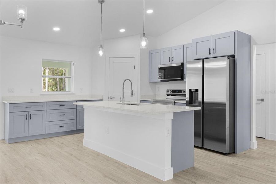 Furnished interior view inside a new home in , Citrus Springs (Image 8).