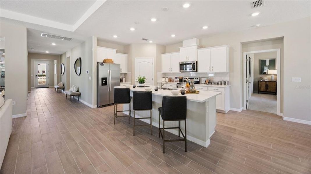 Furnished interior view inside a new home in Archers Mill, Ormond Beach (Image 15).