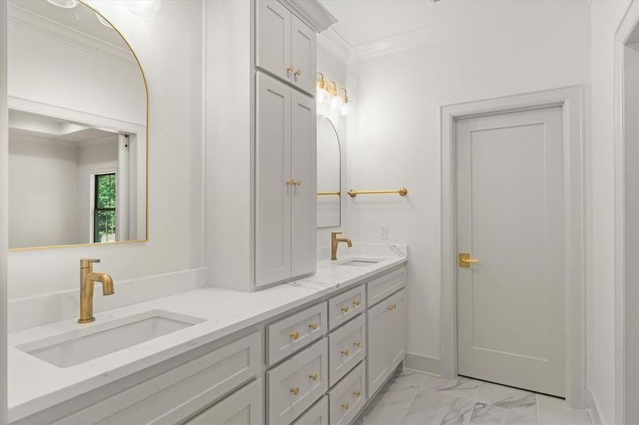 Furnished interior view inside a new home in , Grand Saline (Image 14).