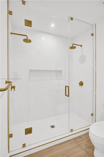 Primary shower Primary shower