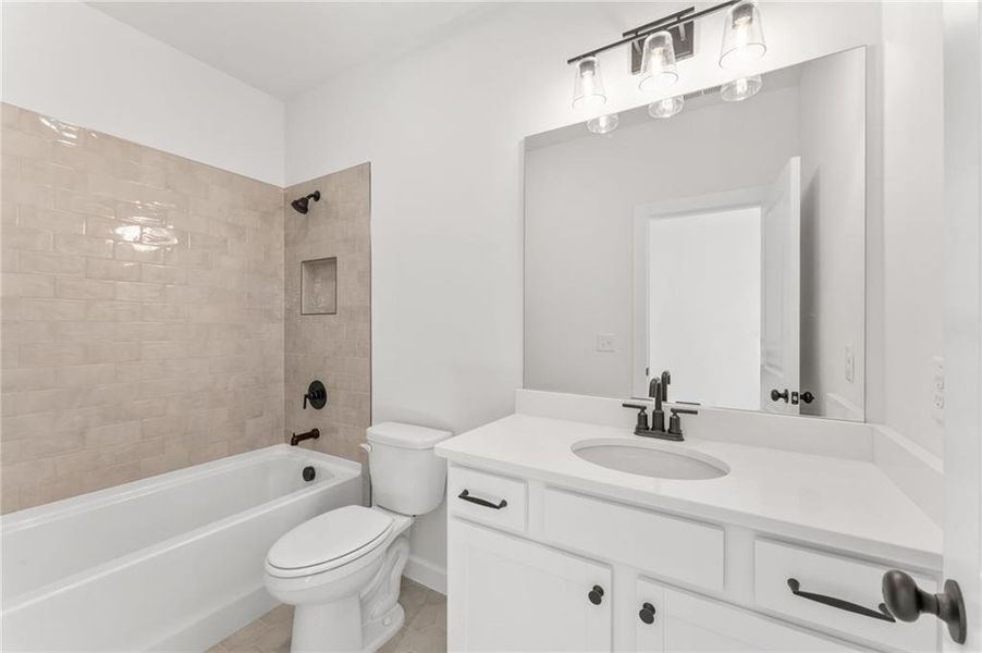 Furnished interior view inside a new home in Linden Grove, Powder Springs (Image 8).