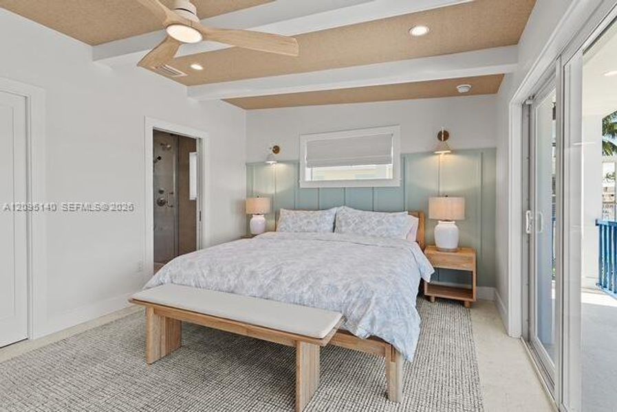 Furnished interior view inside a new home in , Islamorada, Village of Islands (Image 9).