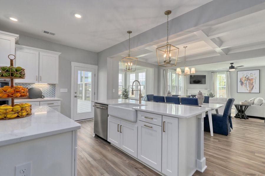 Furnished interior view inside a new home in , Summerville (Image 17).