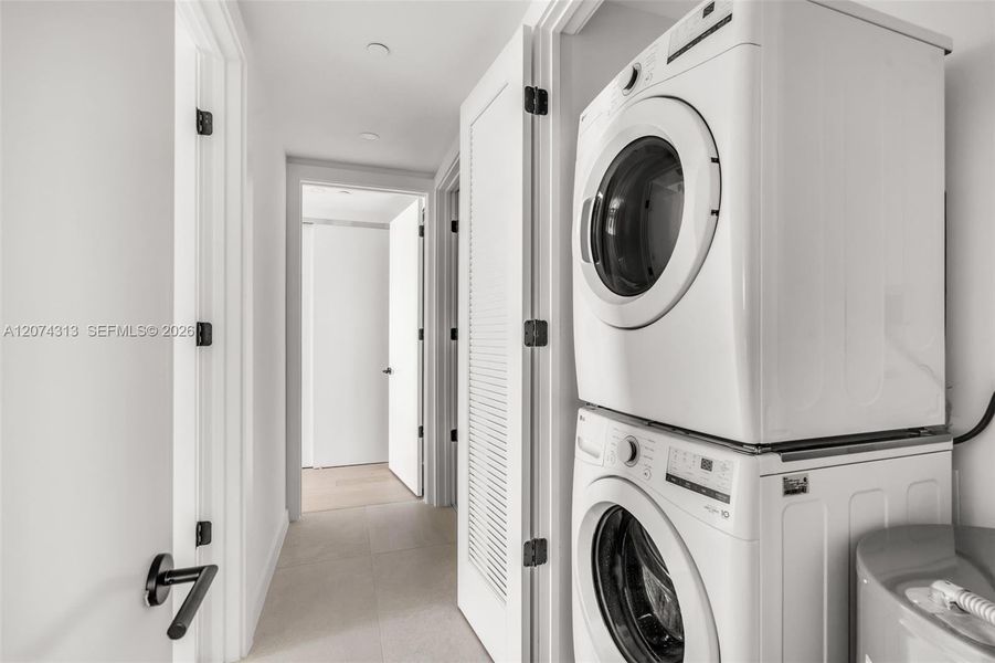 Furnished interior view inside a new home in , Miami (Image 7).