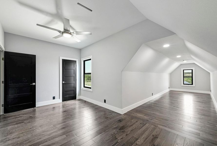 this larger of the three rooms comes with a a bonus retreat space perfect for a play area, study space, and more. this larger of the three rooms comes with a a bonus retreat space perfect for a play area, study space, and more.