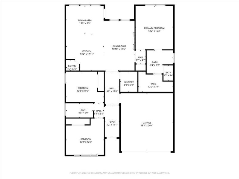2D floor plan layout of this home in , Haltom City, TX (Image 4).