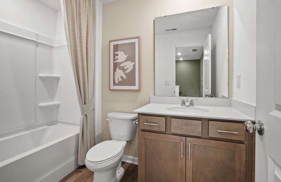 Representative furnished interior of a home built from the Landis by Pulte Homes in Mallard Park, Charlotte (Image 10).