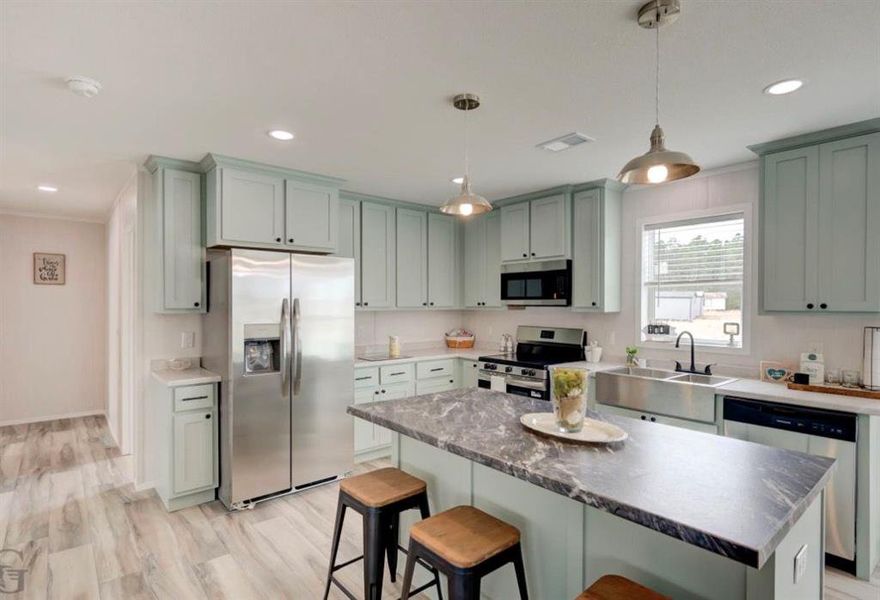 Furnished interior view inside a new home in , Griffin (Image 9).