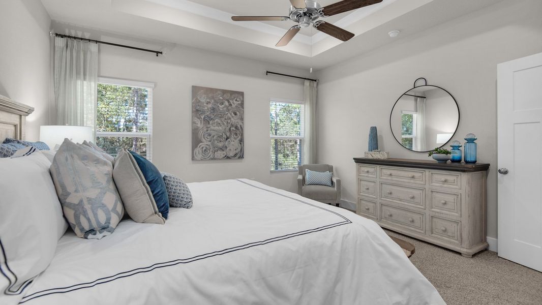 Furnished interior view inside a new home in Belhaven, Milton (Image 28).