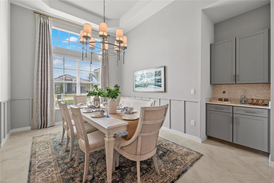 Furnished interior view inside a new home in Calusa Country Club, Lakewood Ranch (Image 5).
