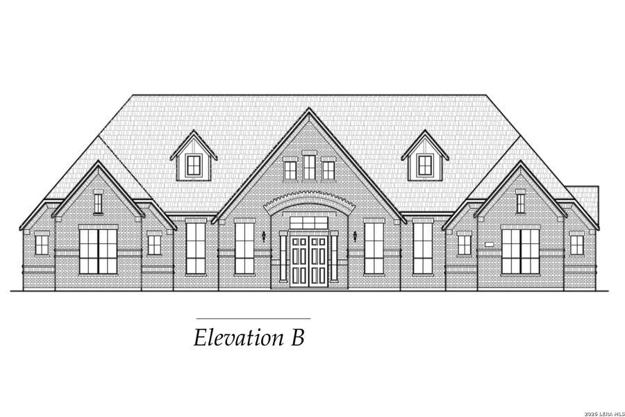 Exterior rendering of this home design in Caliza Reserve, Boerne, TX (Image 3). Exterior rendering of this home design in Caliza Reserve, Boerne, TX (Image 3).