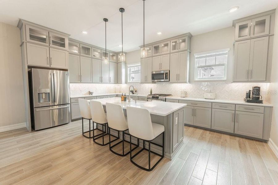 Furnished interior view inside a new home in , Tampa (Image 12).