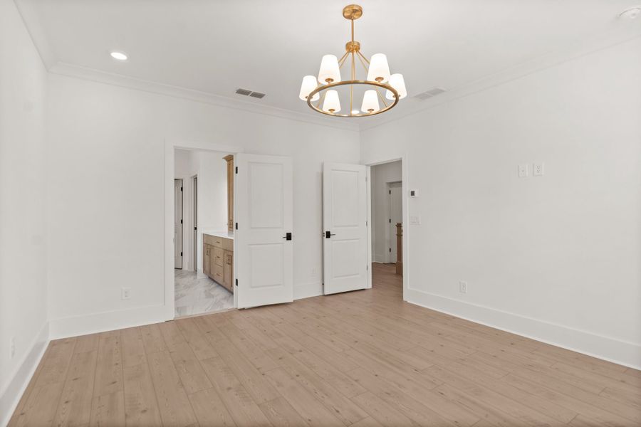 Representative unfurnished interior of a home built from the The McCollum by The Providence Group in Park Walke, Alpharetta (Image 42).