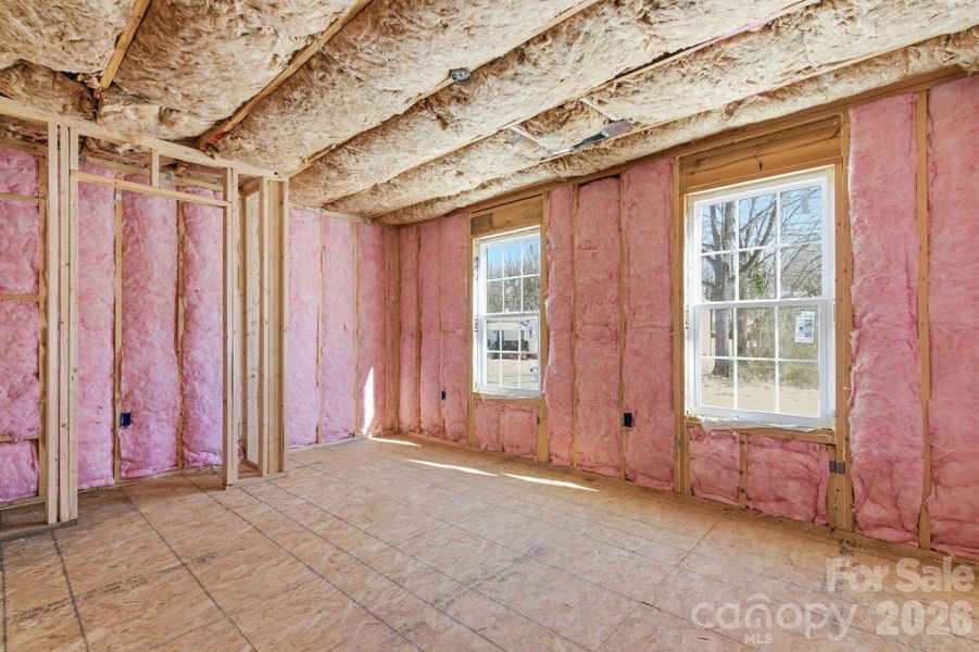 In-progress construction of a new home in , Statesville, NC (Image 17).