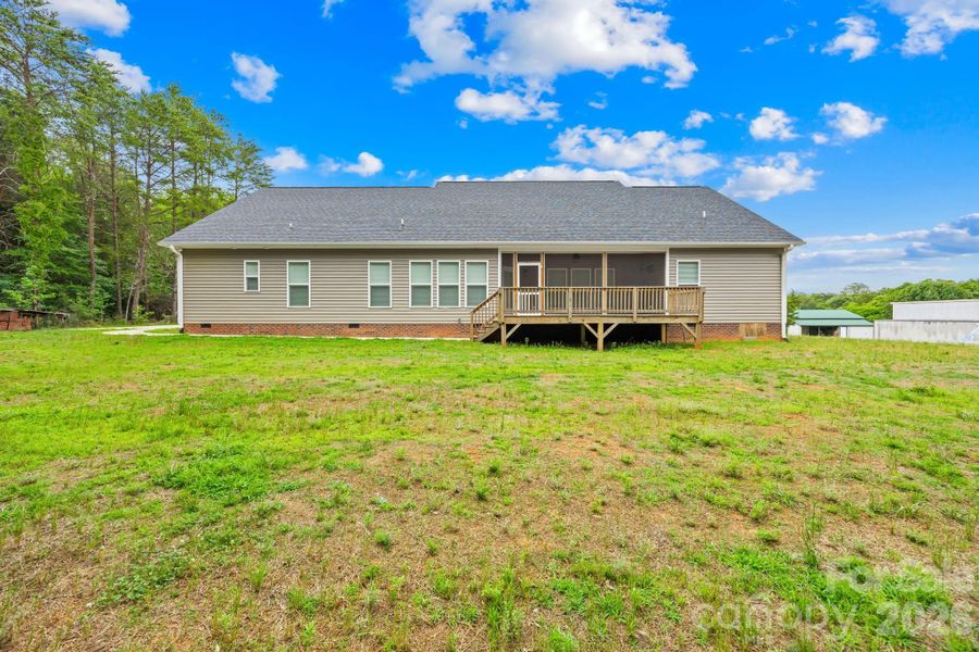 Exterior details and patio area of a home in , Reidsville (Image 23).