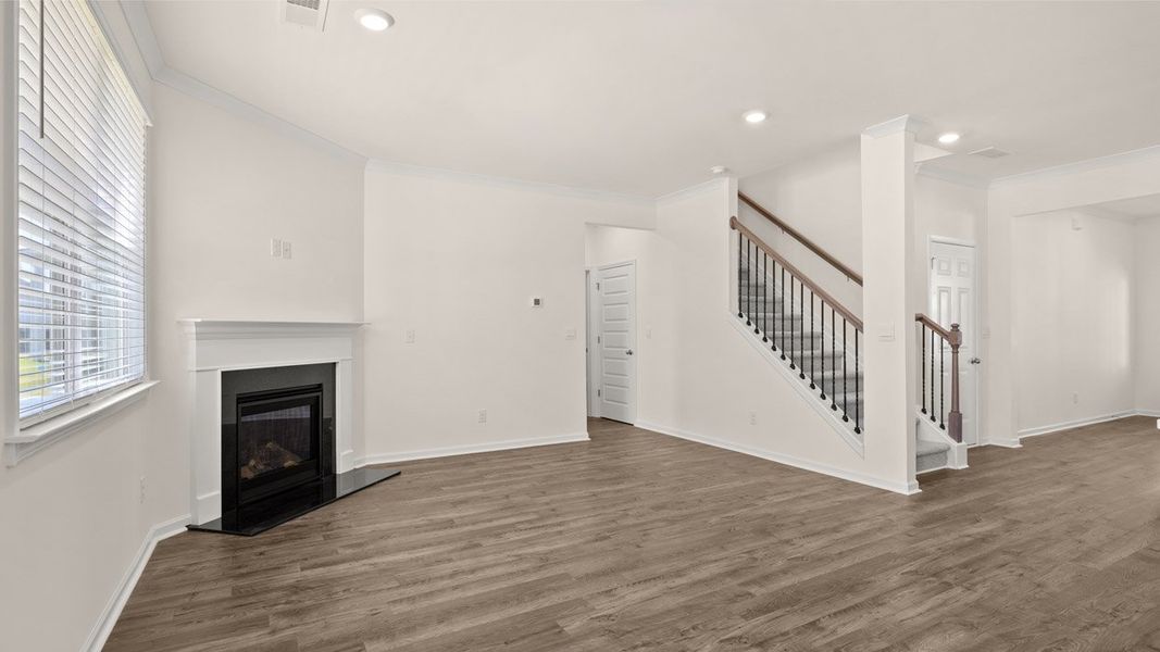 Representative unfurnished interior of a home built from the Iberville by D.R. Horton in Independence, Loganville (Image 12).