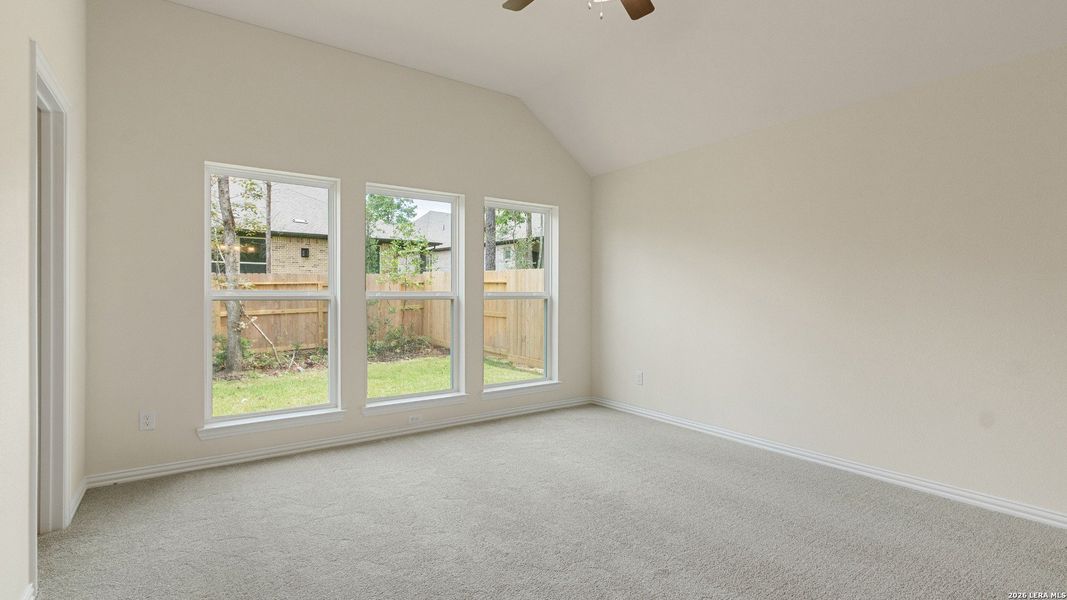 Spacious, unfurnished interior of a new home in Stream Waters, Seguin (Image 17). Spacious, unfurnished interior of a new home in Stream Waters, Seguin (Image 17).