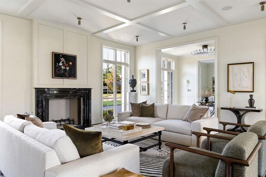 Furnished interior view inside a new home in , Dallas (Image 12).