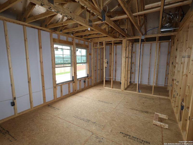 In-progress construction of a new home in Winding Brook, San Antonio, TX (Image 22).