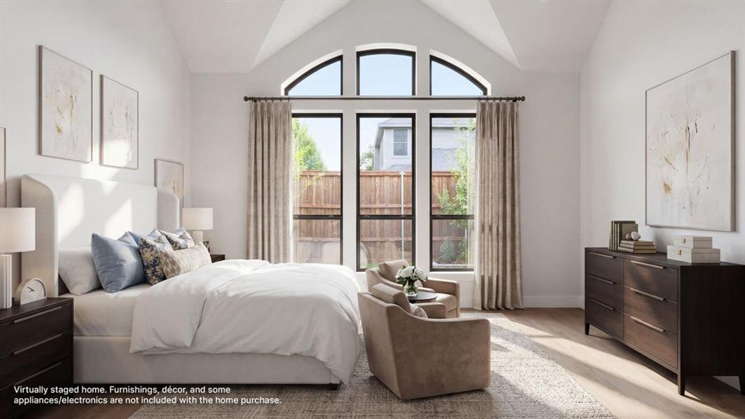 Furnished interior view inside a new home in Adkins Park, Hurst (Image 11). Furnished interior view inside a new home in Adkins Park, Hurst (Image 11).