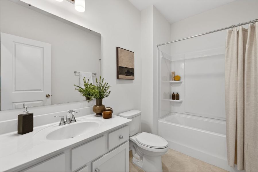 Furnished interior view inside a new home in Nathans Ridge, Lillington (Image 14).