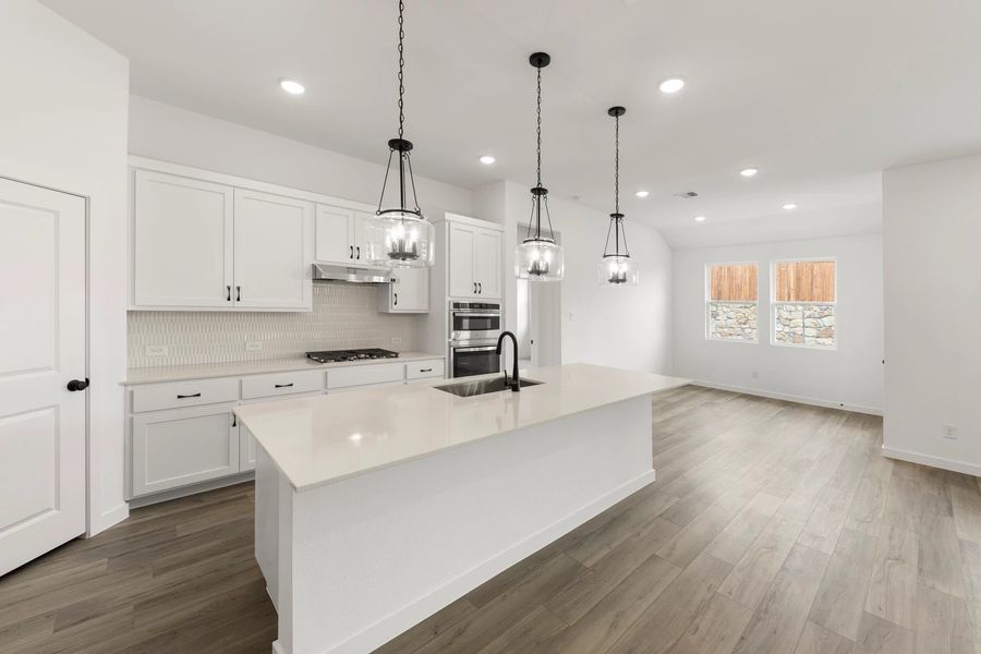 Open Kitchen-Dining Room featuring the Harmony Collection Open Kitchen-Dining Room featuring the Harmony Collection