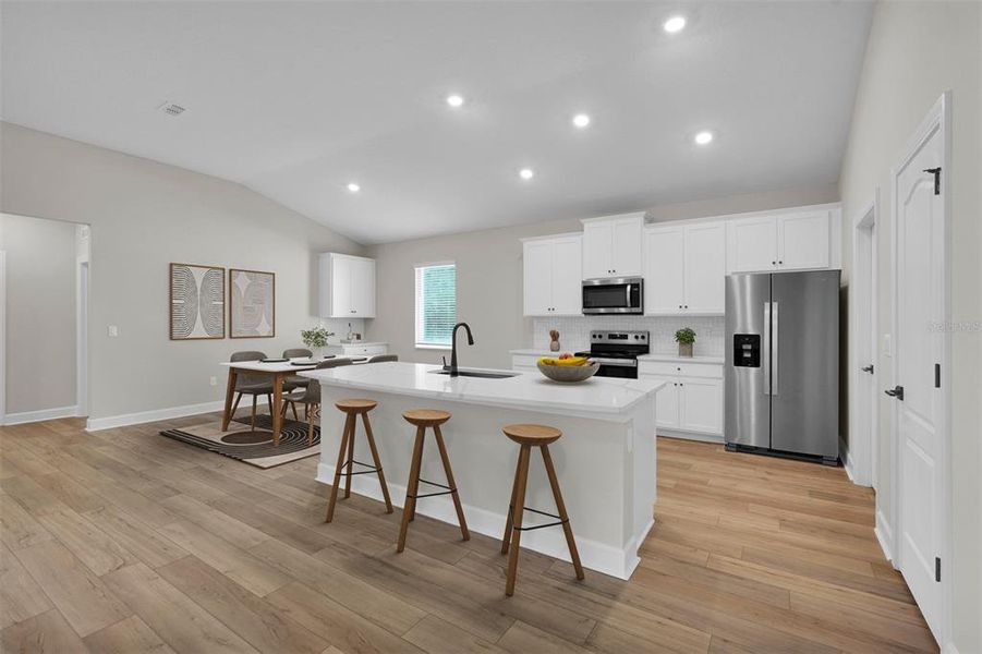 Furnished interior view inside a new home in Marion Oaks, Ocala (Image 5).