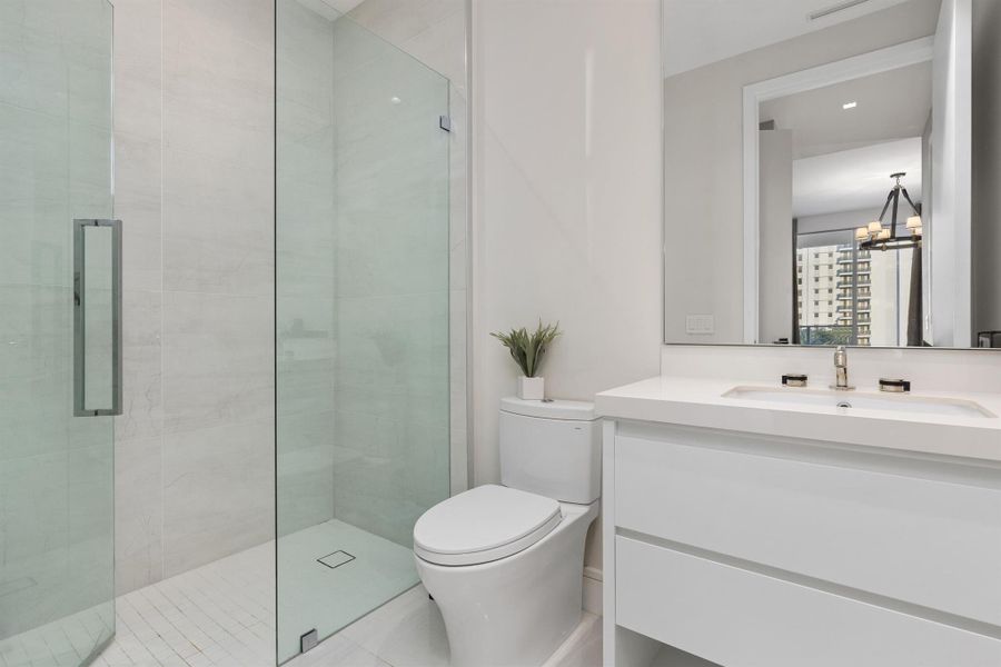 Furnished interior view inside a new home in , Boca Raton (Image 13).