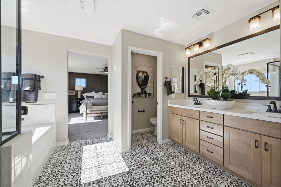Representative furnished interior of a home built from the Wedgewood by Taylor Morrison in La Mira Discovery Collection, Mesa (Image 32). Representative furnished interior of a home built from the Wedgewood by Taylor Morrison in La Mira Discovery Collection, Mesa (Image 32).