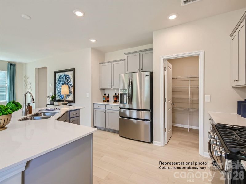 Furnished interior view inside a new home in Shannon Woods, Maiden (Image 14).