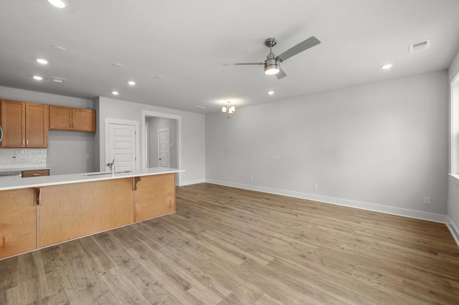 Photo is of a similar home