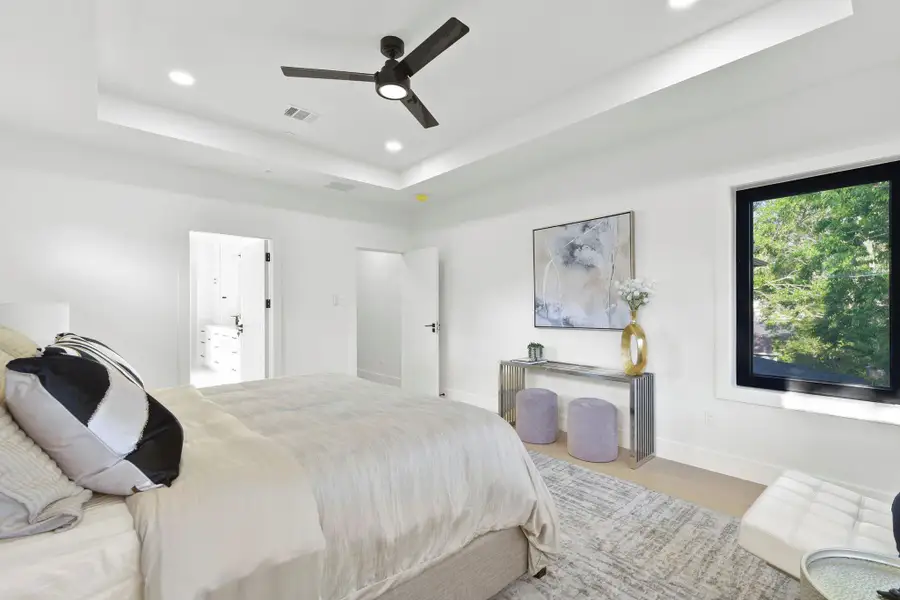 Furnished interior view inside a new home in , Bellaire (Image 9). Furnished interior view inside a new home in , Bellaire (Image 9).